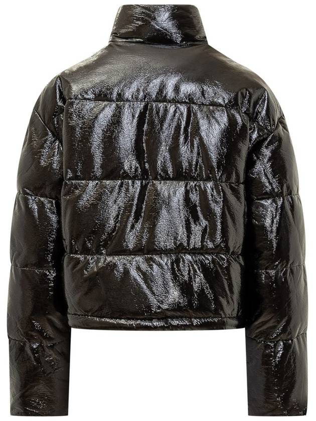 Vinyl Padding Jacket Black - COURREGES - BALAAN 3