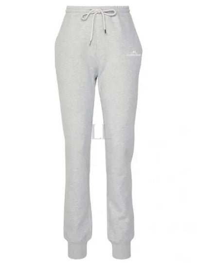 Alpha Track Pants Light Grey Melange - J.LINDEBERG - BALAAN 2