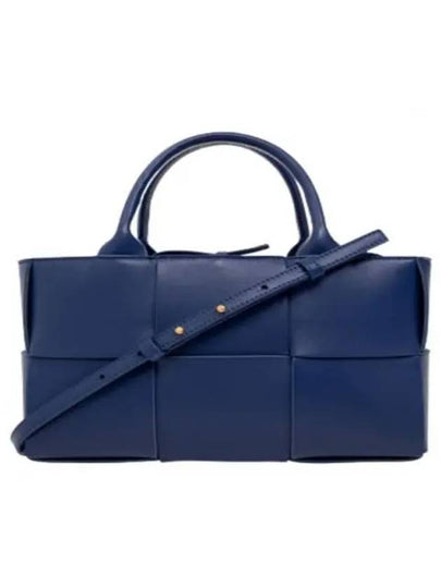 Arco Mini Tote Bag Navy - BOTTEGA VENETA - BALAAN 2