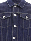 Classic Collar Denim Jacket Lightweight Denim - BRUNELLO CUCINELLI - BALAAN 4