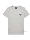 Denise Embroidered Logo Short Sleeve T-shirt Ecru - A.P.C. - BALAAN 9