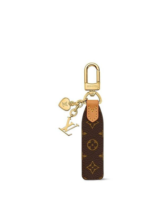 Logo Pattern Cherished Tab Key Holder Brown - LOUIS VUITTON - BALAAN 2