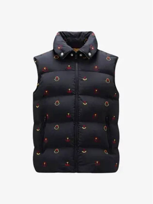 23FW Palm Angels Henon Down Vest 1A00013 M3573 742 - MONCLER - BALAAN 2