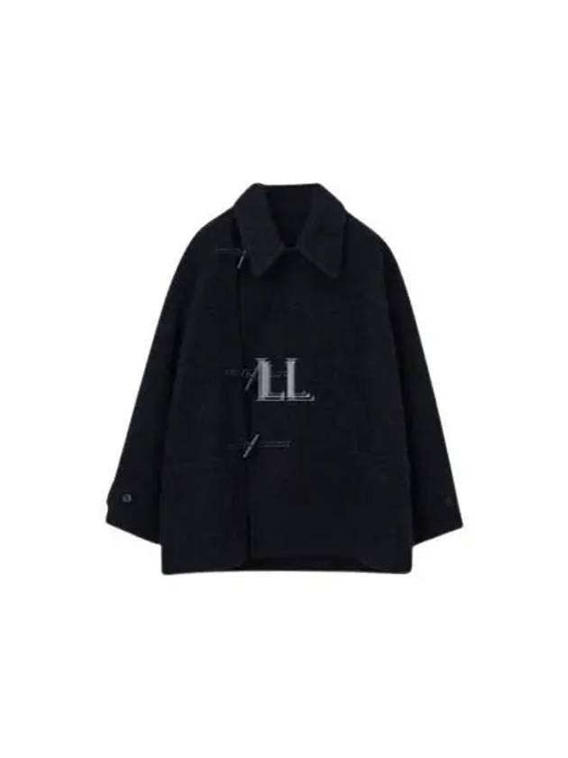 Belted Short Duffel Coat Black - LEMAIRE - BALAAN 2