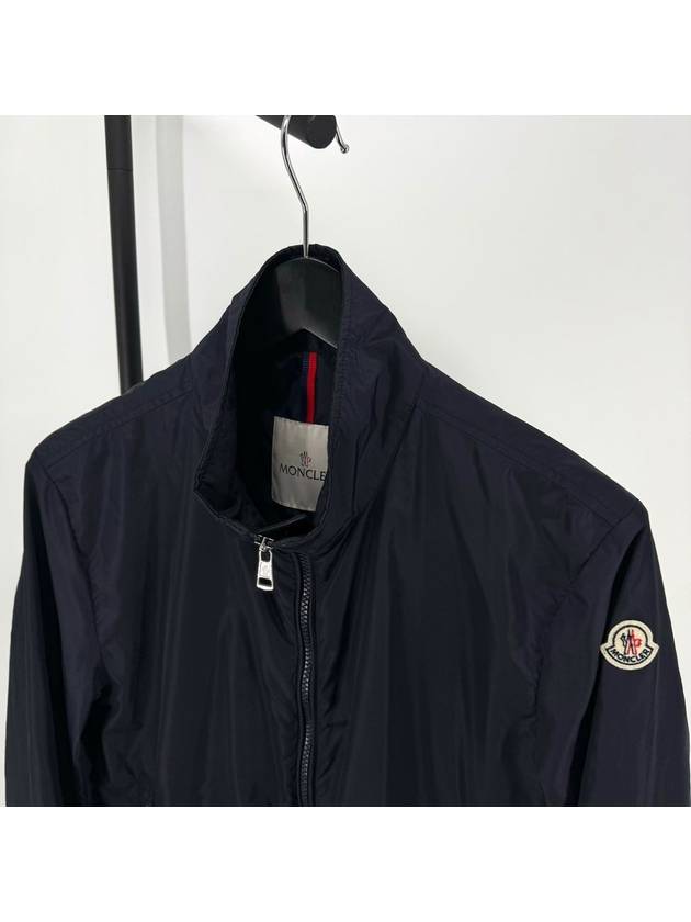 Windbreaker zip up jacket navy - MONCLER - BALAAN 4