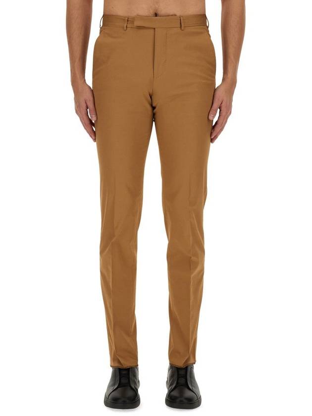 Zegna Cotton Pants - ERMENEGILDO ZEGNA - BALAAN 1