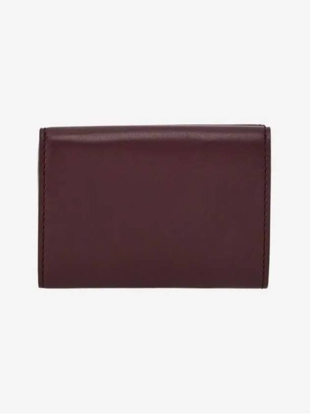 Ferragamo Credit Card Holder Dark Barolo 661337 770116 - SALVATORE FERRAGAMO - BALAAN 3