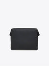 Gancini Pattern Leather Cross Bag Black - SALVATORE FERRAGAMO - BALAAN 3