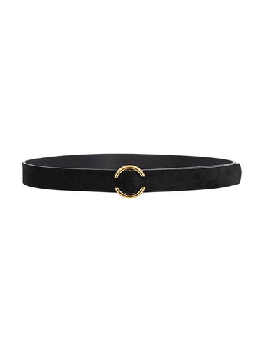 CALFSKIN LEATHER BELT - RVR LARDINI - BALAAN 1