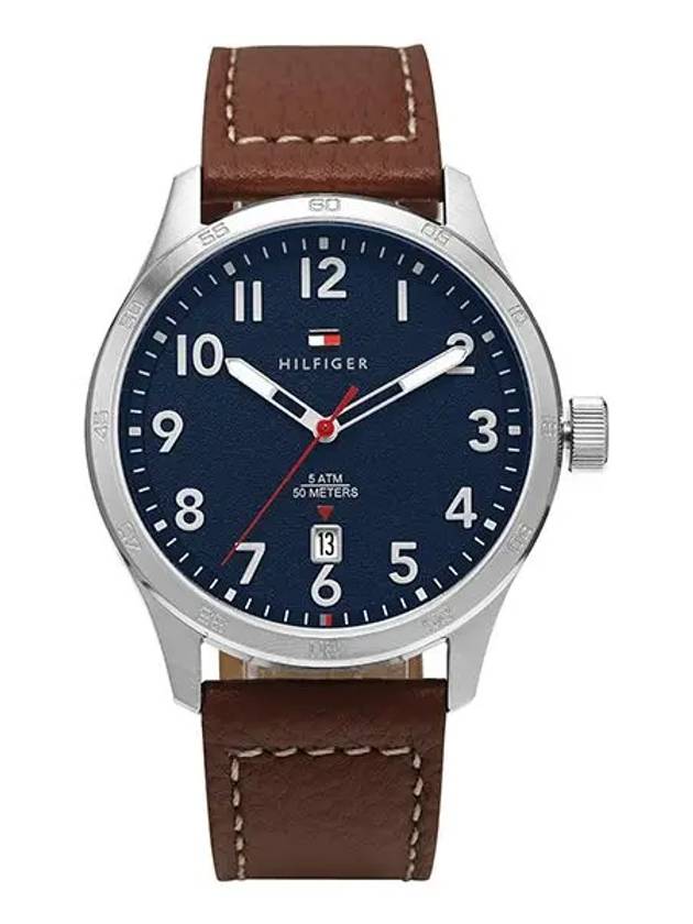 Men's Forest Leather Watch Brown - TOMMY HILFIGER - BALAAN 1