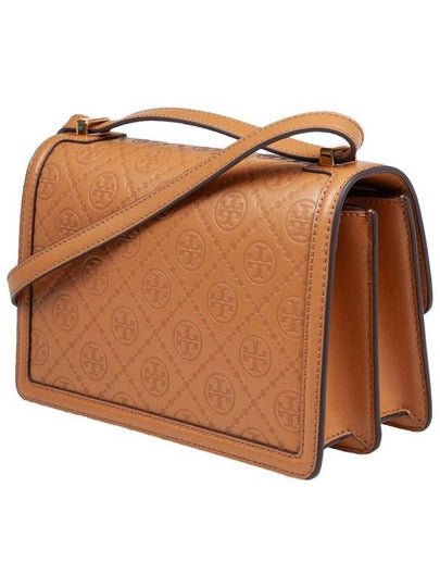 Tory Burch Monogram Leather Shoulder Bag - TORY BURCH - BALAAN 2