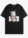 Gangster Print Short Sleeve T-Shirt Black - NEIL BARRETT - BALAAN 3