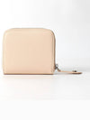 Saffiano Medium Zipper Half Wallet Ivory - VIVIENNE WESTWOOD - BALAAN 3