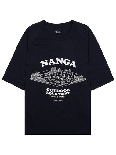 Men's Dry Mix TShirt NW2411 1G506 A BLK - NANGA - BALAAN 1