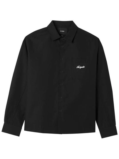 A0878002 Black Flow Overshirt - AXEL ARIGATO - BALAAN 2