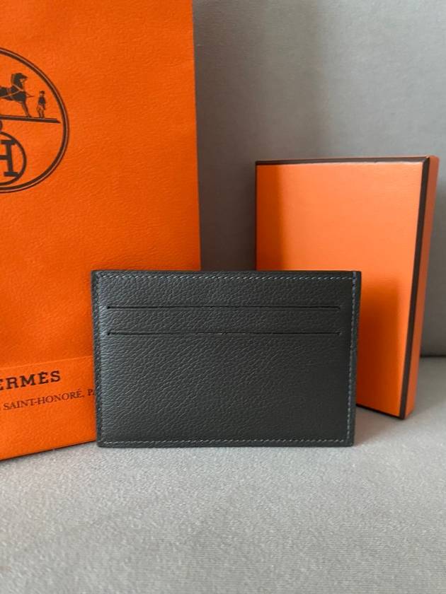 Citizen Twill Card Wallet Vert Bronze - HERMES - BALAAN 3