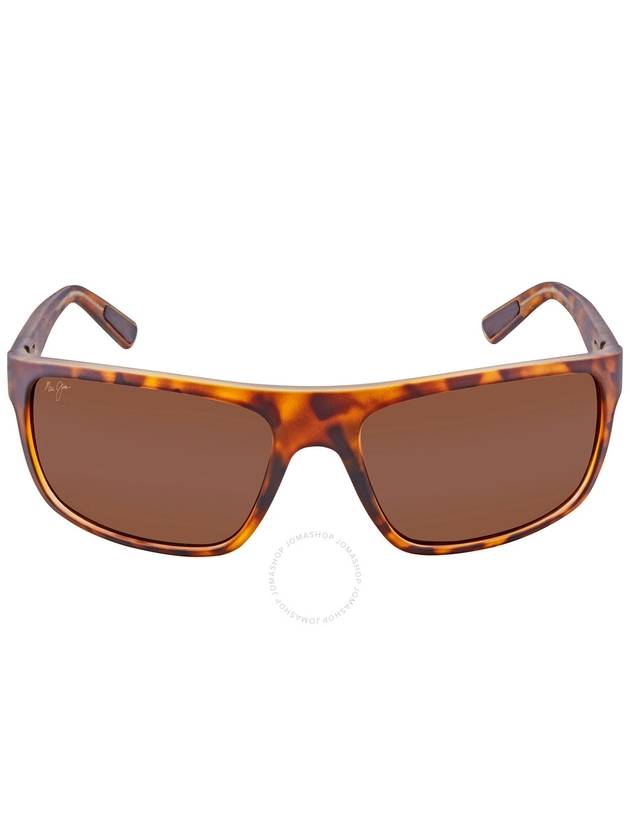 Maui Jim Byron Bay HCL Bronze Rectangular Unisex Sunglasses H746-10M 62 - MAUI JIM - BALAAN 1