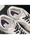 Men s Cruise Sneakers Calfskin Suede White Black - CHANEL - BALAAN 4