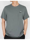 Sportswear Club Short Sleeve T-Shirt Grey - NIKE - BALAAN 2