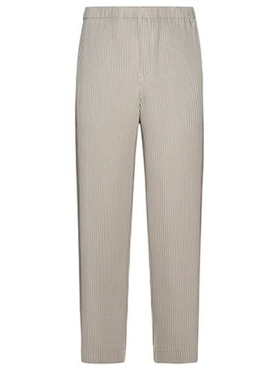 MC March Pleated Straight Pants Beige - ISSEY MIYAKE - BALAAN 2