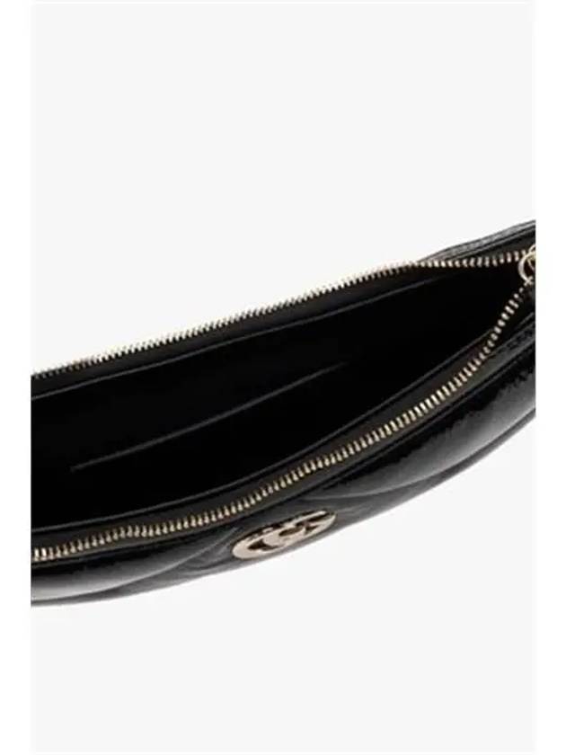 GG Marmont Small Shoulder Bag Black - GUCCI - BALAAN 4