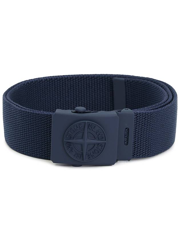 Kids Junior Belt 801690461 V0020 NAVYBLUE - STONE ISLAND - BALAAN 2