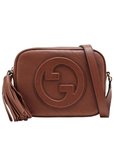 Blondie Small Leather Cross Bag Cuir - GUCCI - BALAAN 1