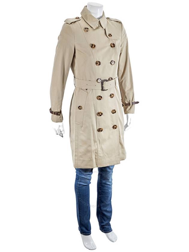 Burberry Ladies Sandringham Cotton Gabardine Trench Coat Brand Size 4 US Size 2 - BURBERRY - BALAAN 2