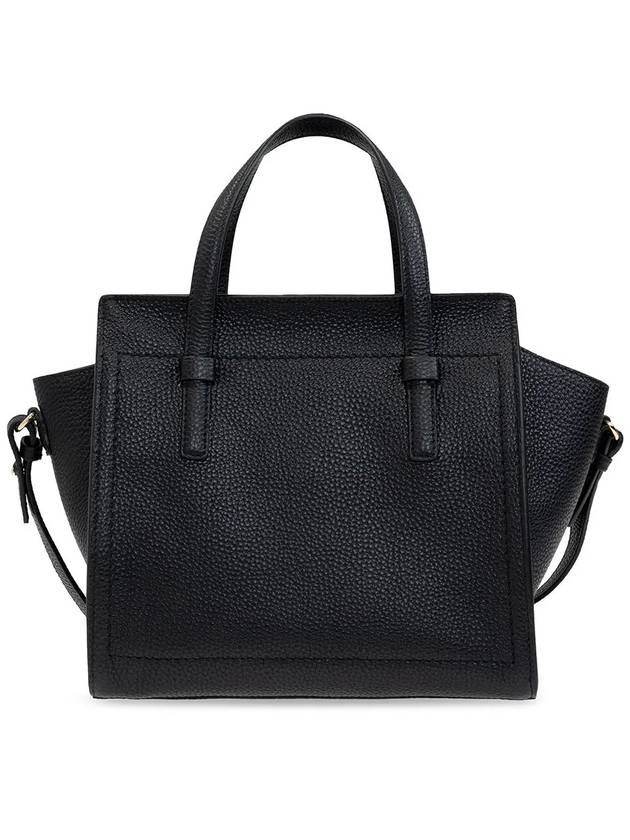 Amy Double Small Tote Bag Black - SALVATORE FERRAGAMO - BALAAN 4