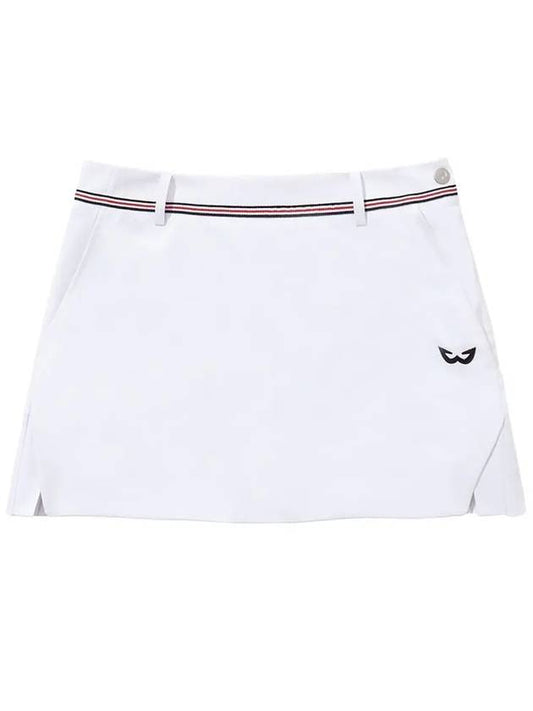 Golf Wear Back Pleated Culotte Golf Skirt WB21SUWQ01WH White - WHITEBALL - BALAAN 1