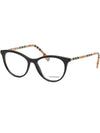 Eyewear Cat Eye Eyeglasses Black - BURBERRY - BALAAN 8