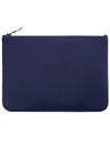 Neobain Large Clutch Bag Blue Marine - HERMES - BALAAN 1