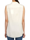 Women's Silk Sleeveless Ivory - THEORY - BALAAN 5