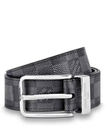 Pont Neuf 35MM Leather Belt Grey - LOUIS VUITTON - BALAAN 2