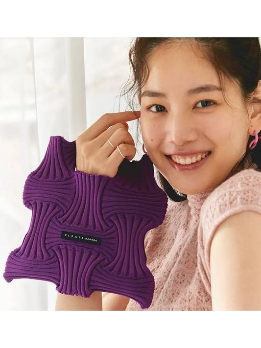 Mini Bow Tote Bag Grape Purple - PLEATSMAMA - BALAAN 2