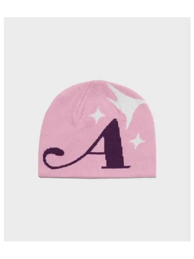 U Star A Skully Beanie Pink - AWAKE NY - BALAAN 1