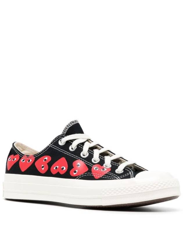 Heart Logo Chuck Taylor All Star Low Top Sneakers Black - COMME DES GARCONS PLAY - BALAAN 3