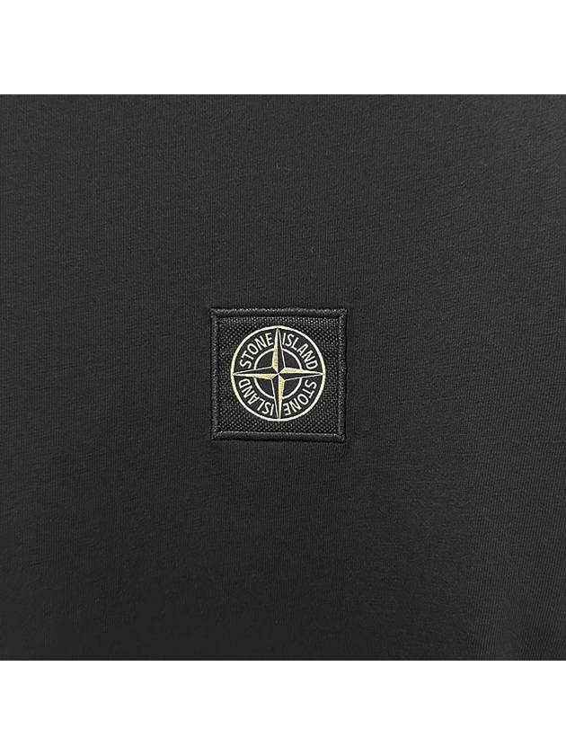 Kids Wappen Patch Short Sleeve T-Shirt Black - STONE ISLAND - BALAAN 5