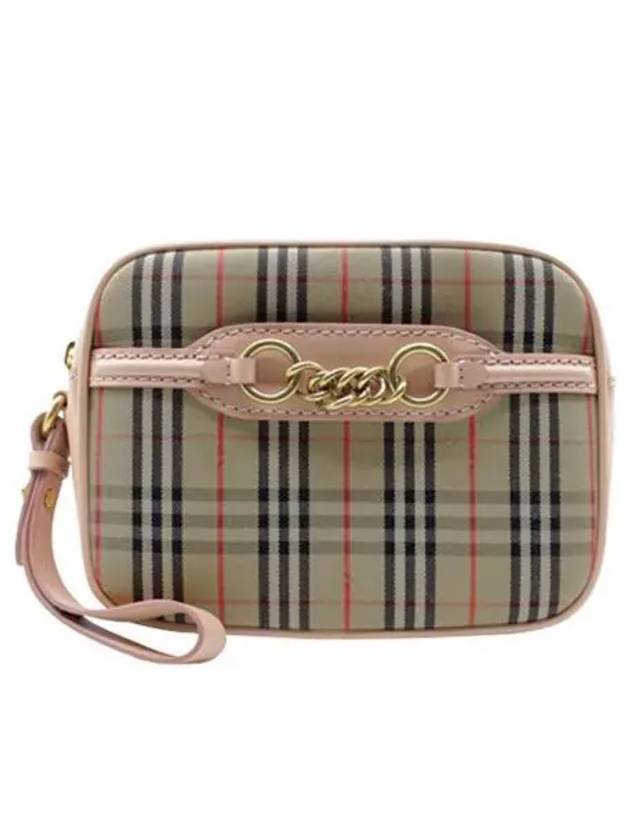 Link Vintage Check Belt Bag Pink - BURBERRY - BALAAN 2