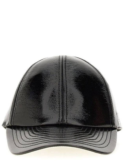 Signature Reedition Vinyl Ball Cap Black - COURREGES - BALAAN 2