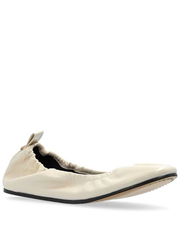 Isabel Marant Belna Leather Ballerina Shoes - ISABEL MARANT - BALAAN 3