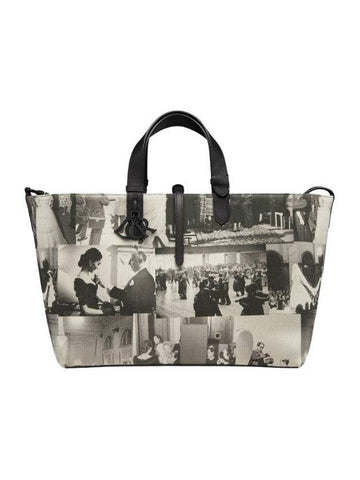 Toujours Technical Fabric Large Tote Bag Black - DIOR - BALAAN 1