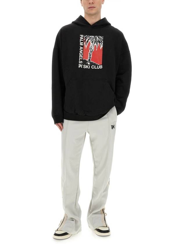 Palm Ski Club Cotton Hoodie PMBB126R24FLE0051001 - PALM ANGELS - BALAAN 2