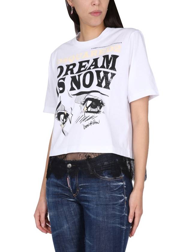 23 fw T-shirt WITH Logo S75GD0364S23009100 B0040372632 - DSQUARED2 - BALAAN 5