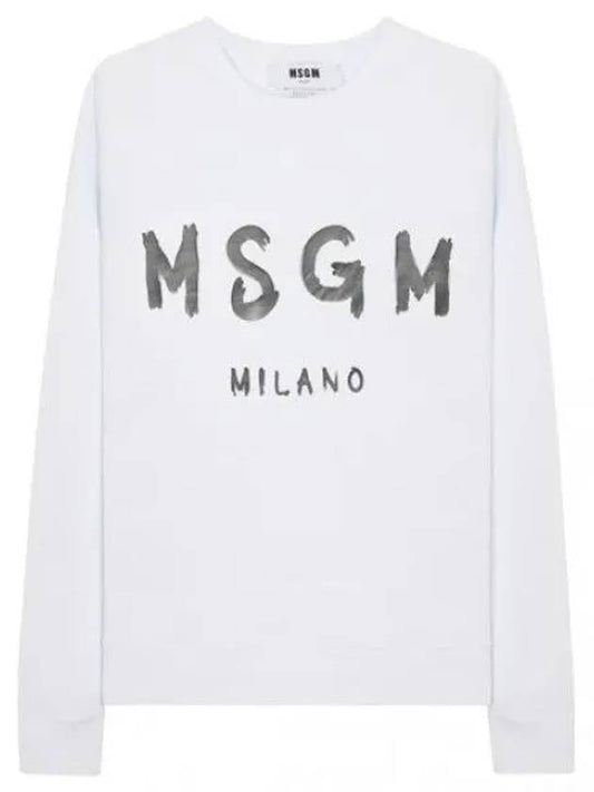 Brushed Logo Sweatshirt Women - MSGM - BALAAN 1