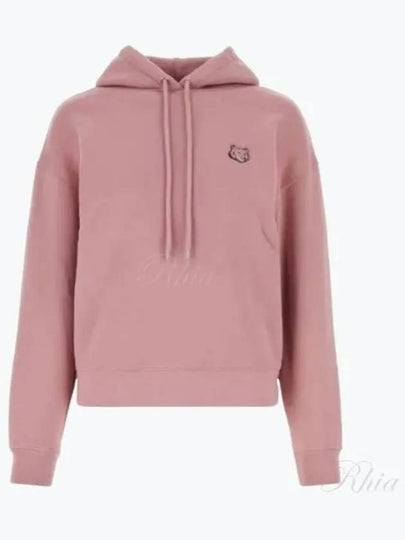 Bold Fox Head Patch Comfort Hoodie Pink - MAISON KITSUNE - BALAAN 2