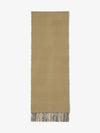 Check Cashmere Scarf Beige - BURBERRY - BALAAN 2