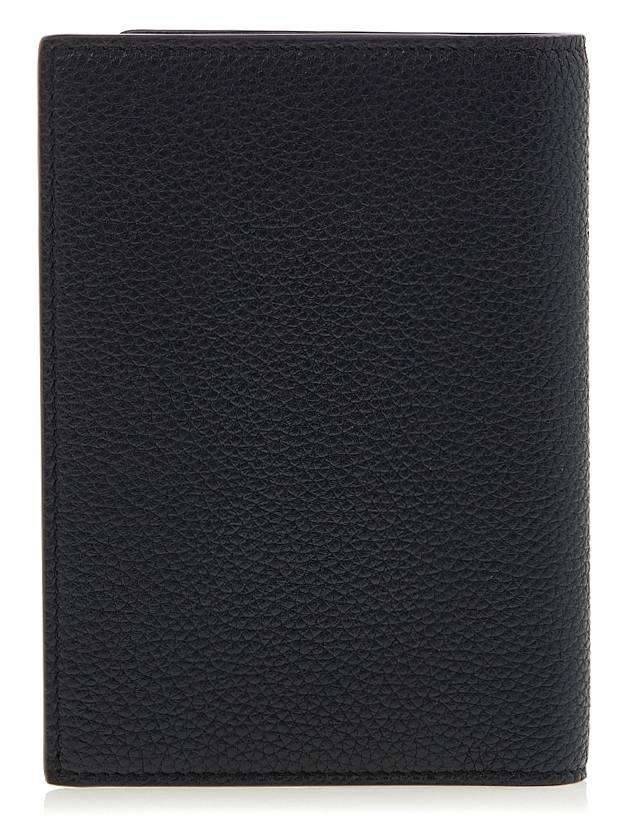 Men's T Line Leather Card Wallet Midnight Blue - TOM FORD - BALAAN 4