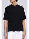 Equestrian Knight Patch Cotton Short Sleeve T-Shirt Black - BURBERRY - BALAAN 8