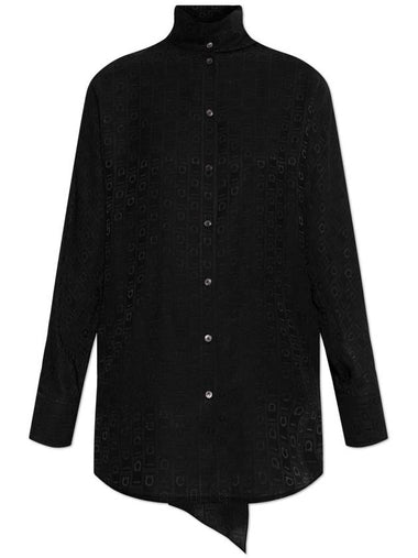 FERRAGAMO Silk Shirt, Women's, Black - SALVATORE FERRAGAMO - BALAAN 1